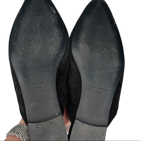 Everlane‎ Black Suede Mules - Picture 4 of 6